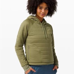 Lululemon Dynamic Movement Hoodie Bronze Green Size 4